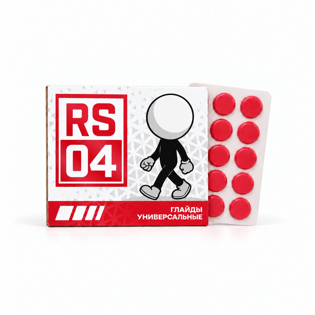 RS Series Glides (RS 04 · красные)