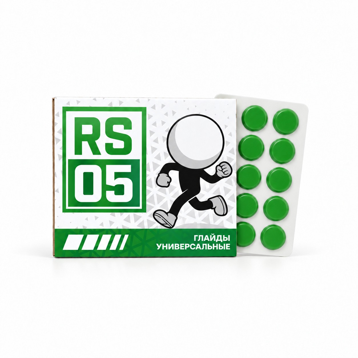 RS Series Glides (RS 05 · светло-зелёные)