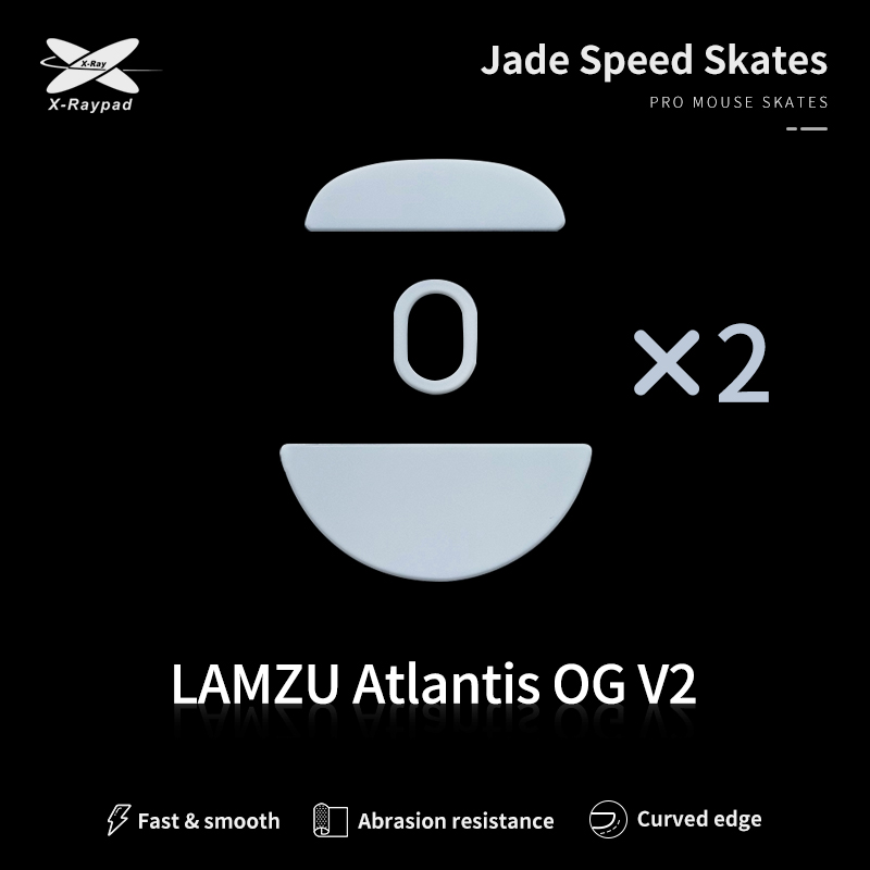 X-raypad Jade Mouse Skates (Lamzu Atlantis OG V2)